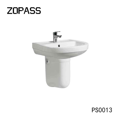 Badezimmer-Wand-Hung Pedestal Sinks Hand Painted-Porzellan-Becken für Handwaschbecken
