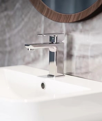 Waren-Hahn-Plattform SS304 162*53*159mm brachte gesundheitliche einzelnen Griff an