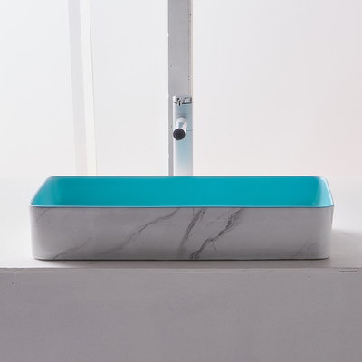 Modernes Countertop-gesundheitliches Waren-Becken-keramische Badezimmer-Sockel-Wanne