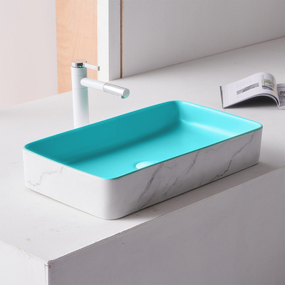Modernes Countertop-gesundheitliches Waren-Becken-keramische Badezimmer-Sockel-Wanne