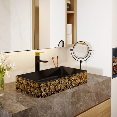 600*350*110mm gesundheitliches Waren-Becken-rechteckige keramische Badezimmer-Wannen