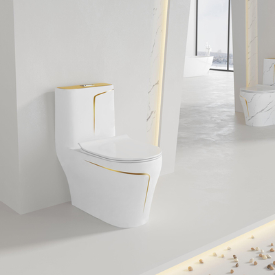 Siphonic One Piece-Toilette des Modell-3D
