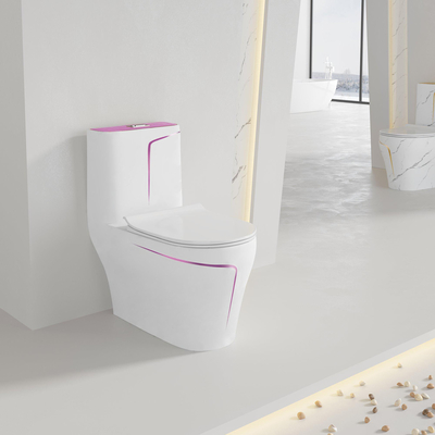 Siphonic One Piece-Toilette des Modell-3D