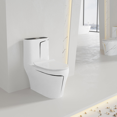Siphonic One Piece-Toilette des Modell-3D