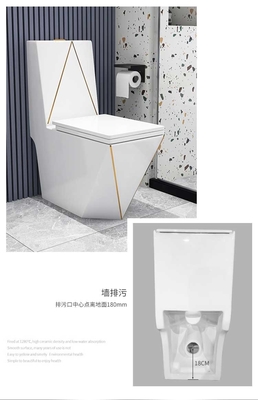 Quadrat Diamond Sanitary Ware Toilet