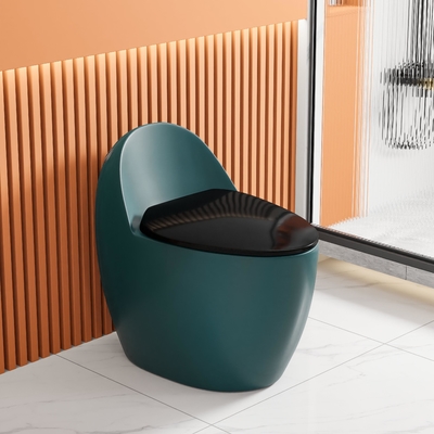 Grünes Ei geformte s-Falle ADA Comfort Height Toilet Siphon Jet Flushing