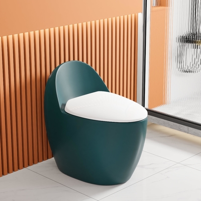 Grünes Ei geformte s-Falle ADA Comfort Height Toilet Siphon Jet Flushing