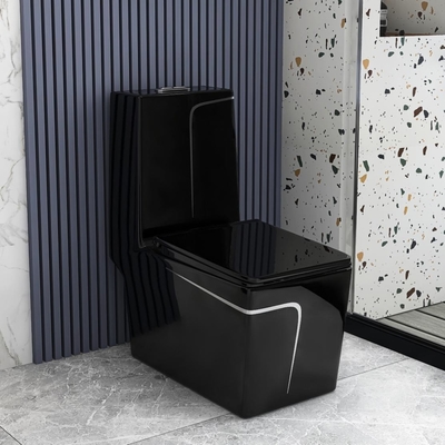 Glatte Glasur 1 Stück-Luxuskommode-Toiletten-Mischung Pit Spacing 220mm