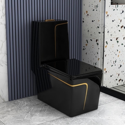 Glatte Glasur 1 Stück-Luxuskommode-Toiletten-Mischung Pit Spacing 220mm