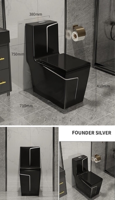 Glatte Glasur 1 Stück-Luxuskommode-Toiletten-Mischung Pit Spacing 220mm