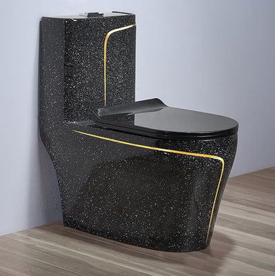 Doppelspülungsströmungsgeschwindigkeit 3L 6L WC-Toiletten-Schüssel-einteilige Struktur