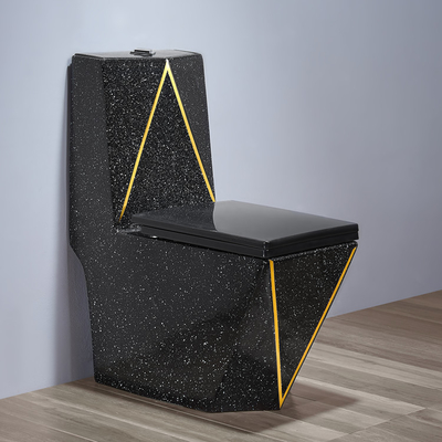 Doppelspülungsströmungsgeschwindigkeit 3L 6L WC-Toiletten-Schüssel-einteilige Struktur