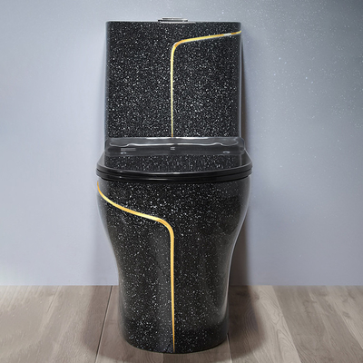 Doppelspülungsströmungsgeschwindigkeit 3L 6L WC-Toiletten-Schüssel-einteilige Struktur
