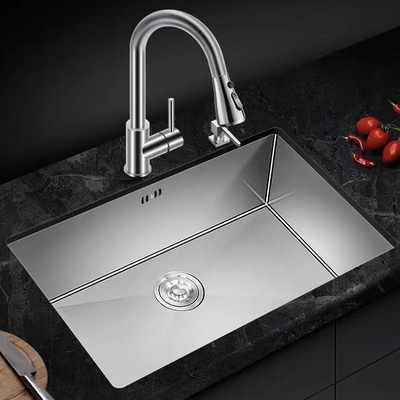 rechteckiges Küchen-Becken des Edelstahl-9L unter Gegenwanne