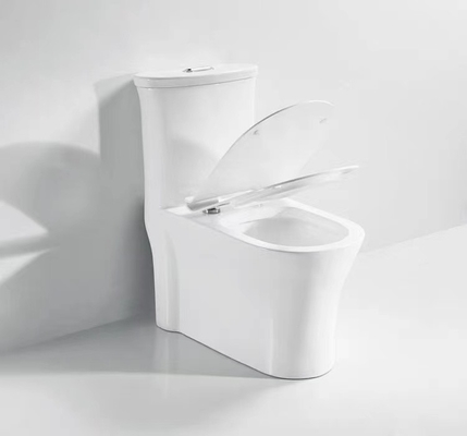 Einteilige Toiletten-Schwerkraft-Spülungsbadezimmer-Reihen s-Blockier-Siphonic