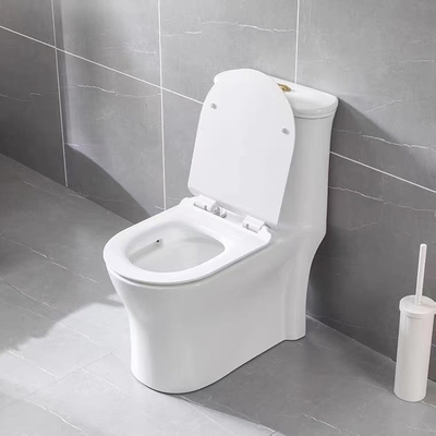 Einteilige Toiletten-Schwerkraft-Spülungsbadezimmer-Reihen s-Blockier-Siphonic