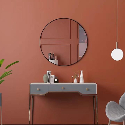 Hängender Wohnzimmer-Wand-Spiegel des Goldled hintergrundbeleuchteter fertigen Dekoration besonders an