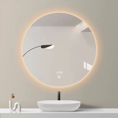 Hintergrundbeleuchtete Badezimmer-Frisierspiegel-an der Wand befestigter Entnebelungsschirm LED