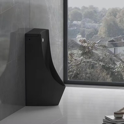 Matte Black Back Spud Floor-Stellungs-Toiletten-Selbst-Sensor-Spülung