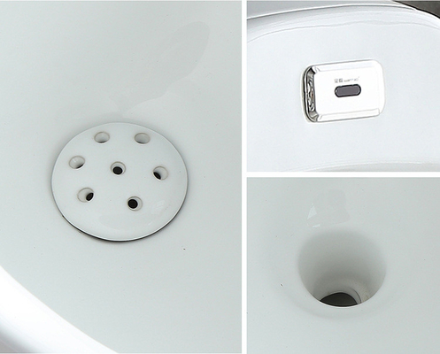 Schwerkraft-Spülungswand Hung Urinal Bowl Top Spud für Mann oder Kind