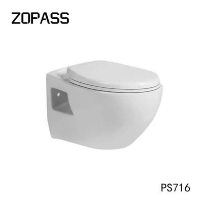 650*350*805mm zweiteilige Raumersparnis-Toiletten-randloses an der Wand befestigtes