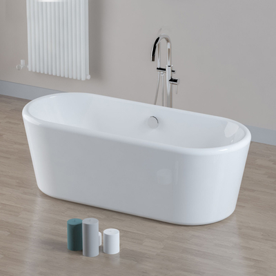 Tiefe tränkende freie stehende acrylsauerbadewannen-erwachsene Massage-Dusche