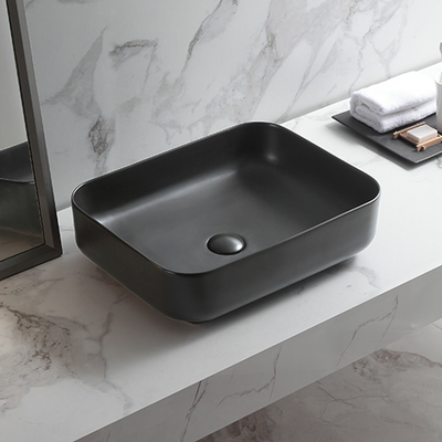 Rechteckiger gesundheitlicher Waren-Becken Countertop-keramisches Reinigungs-Becken