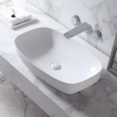 Ceramic Hand Wash-Becken-gesundheitliche Waren-Badezimmer-Wanne des Modell-3D