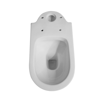 Strömungsgeschwindigkeits-zweiteiliges Verdoppelungspültoilette 3L 6L weißes WC-Badezimmer-Bidet