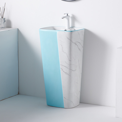 Freistehendes Badezimmer-gesundheitliche Waren-Becken-Sockel-Schiff-Eitelkeits-Wanne