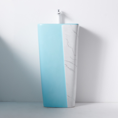 Freistehendes Badezimmer-gesundheitliche Waren-Becken-Sockel-Schiff-Eitelkeits-Wanne
