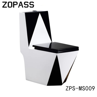 Einteilige Toilette Goldrote Siphonic