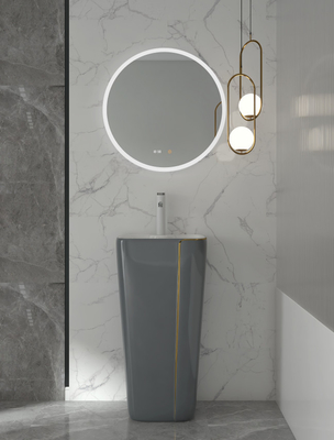 Luxusgesundheitliches Waren-Becken des sockel-12L ringsum freie stehende Wanne