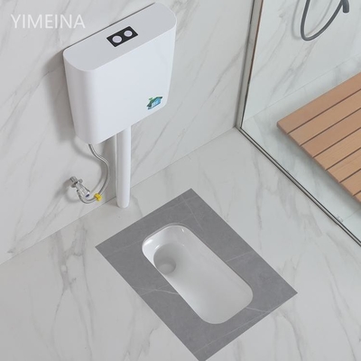 Moderner gesinterter Stein, der WC Pan Easy To Clean Durable gesundheitlich hockt
